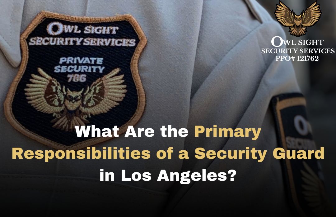 What Are the Primary Responsibilities of a Security Guard