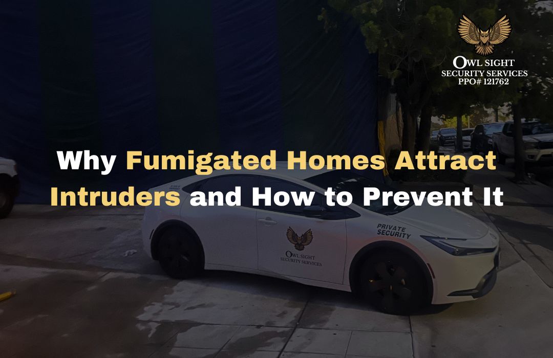 Why Fumigated Homes Attract Intruders and How to Prevent It Owl Sight Security Services