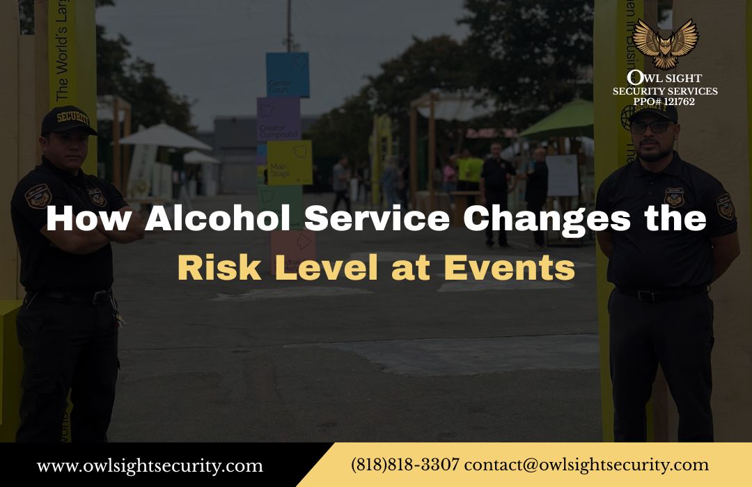 How Alcohol Service Changes the Risk Level at Events