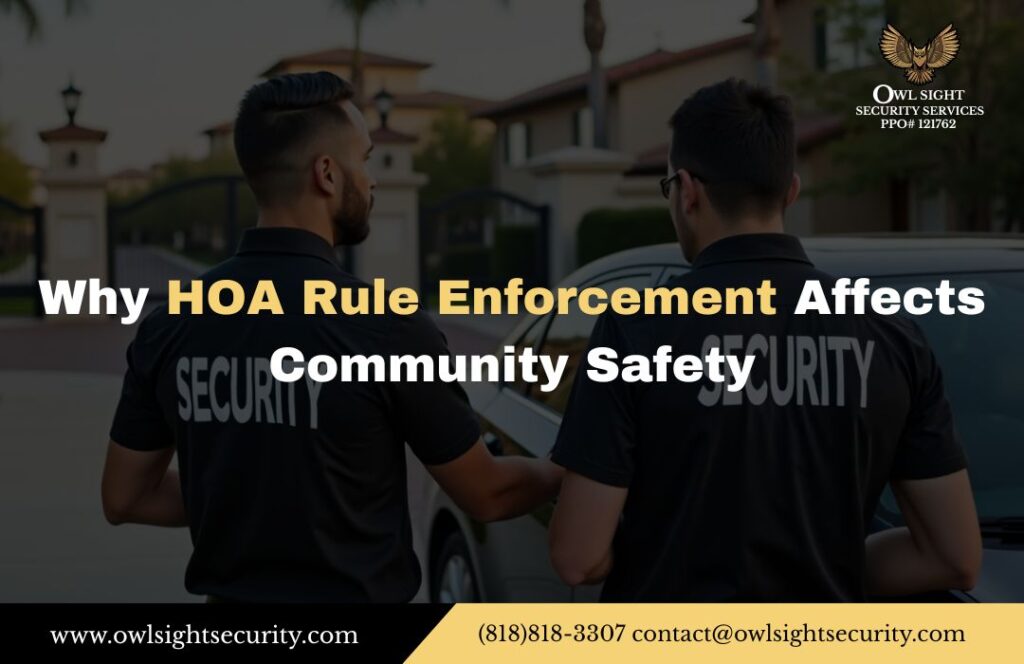 Why HOA Rule Enforcement Affects Community Safety