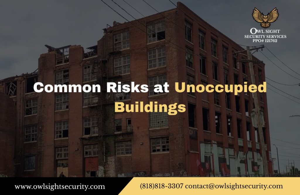 damaged unoccupied building with broken windows