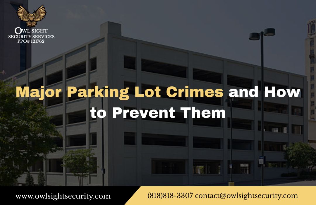 Major Parking Lot Crimes