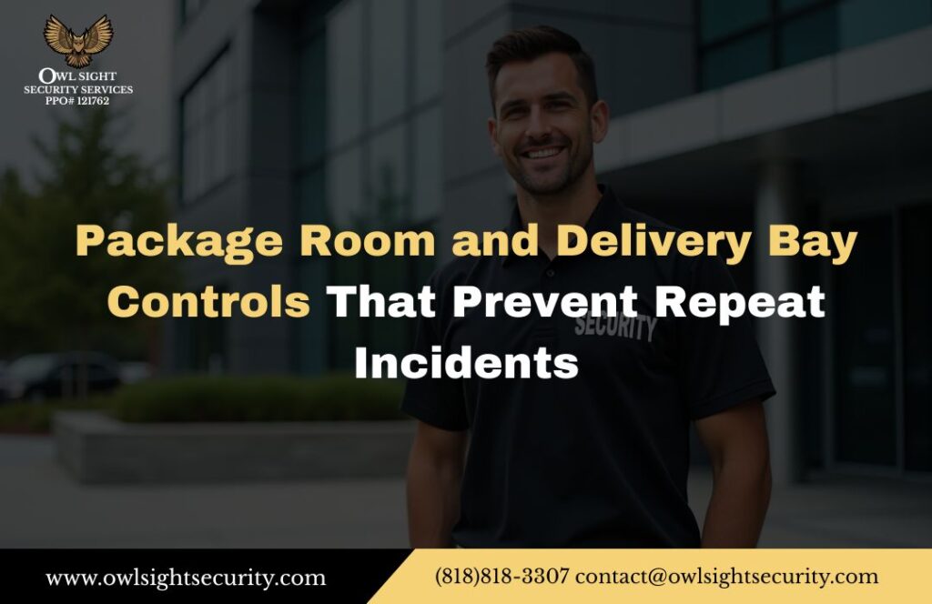 Package Room and Delivery Bay Controls That Prevent Repeat Incidents