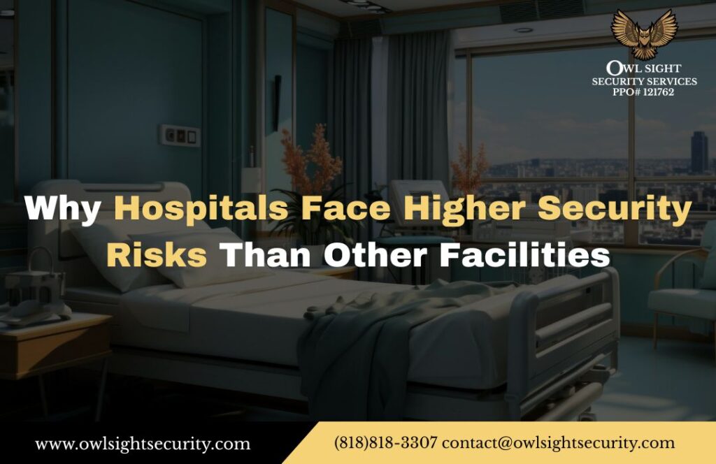 discovering that hospitals face security threats than other medical facilities