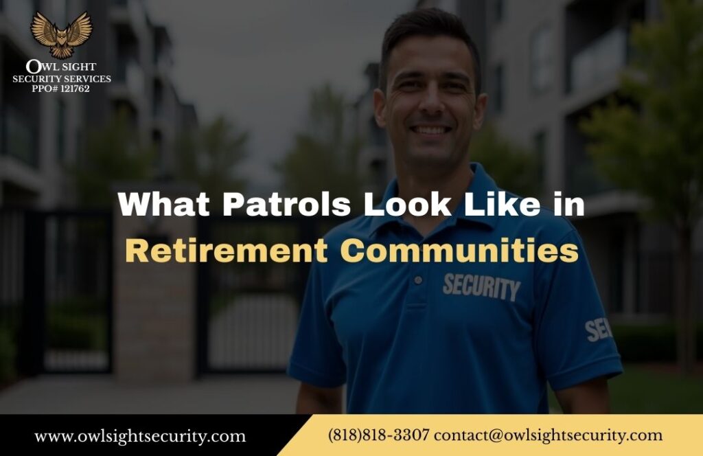 finding out what patrols appear to be like in retirement homes