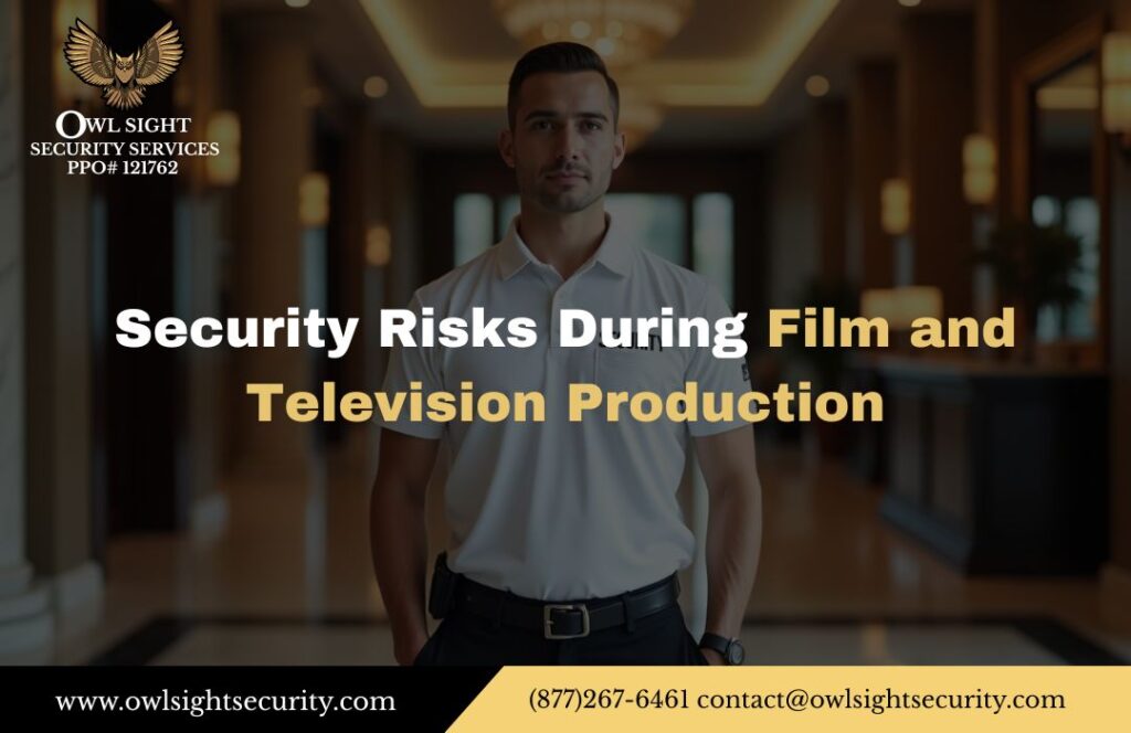 Security Risks During Film and Television Production